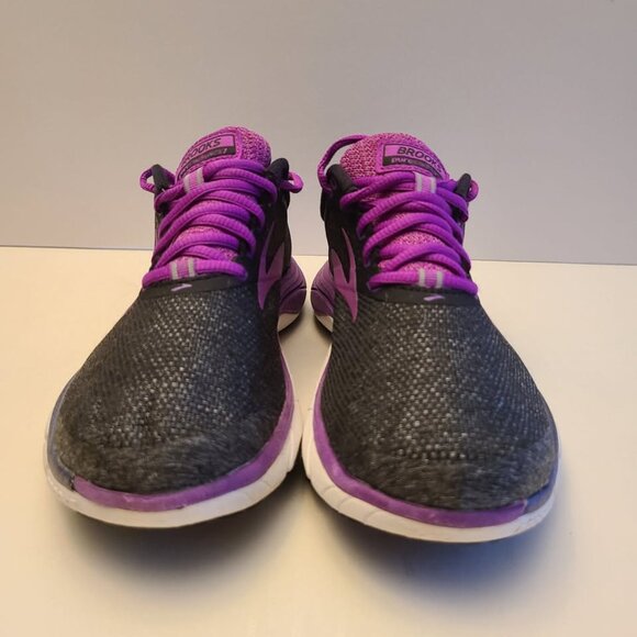 Brooks Pure Cadence 7 Purple Black Running Shoe Women's Size 8 - Picture 2 of 10